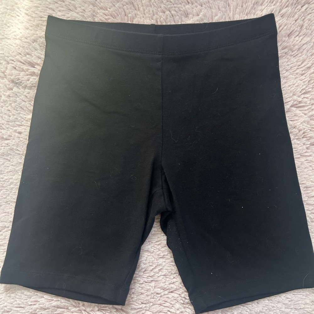 Garage Black Biker Shorts